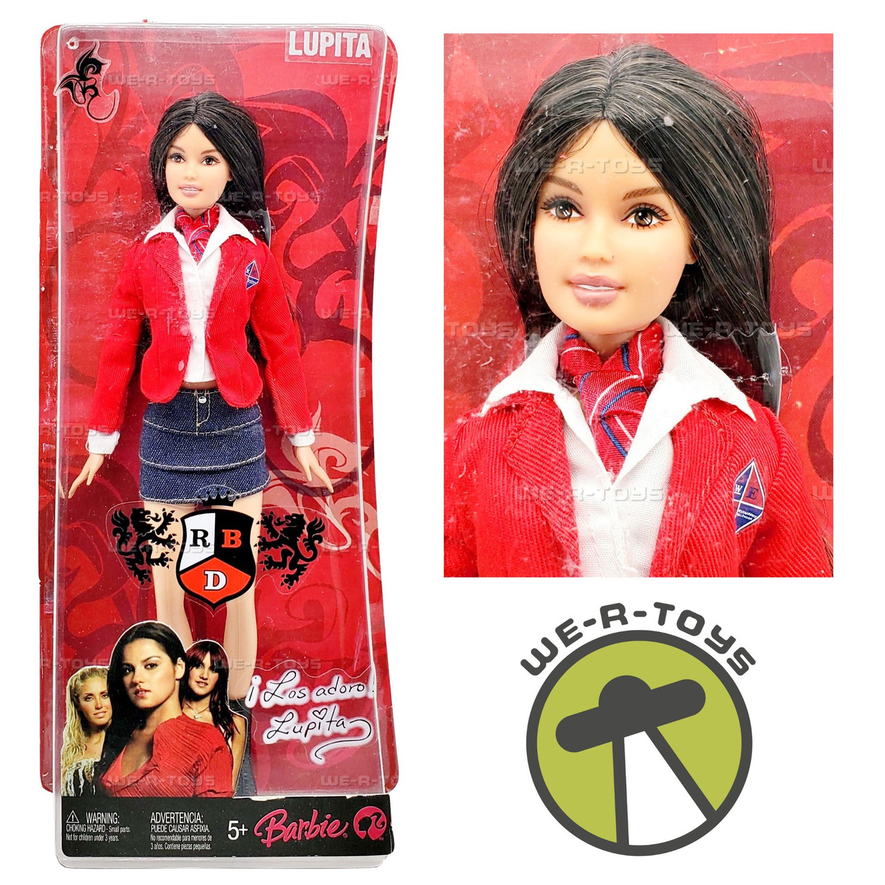 Barbie as Lupita Fernandez in Rebelde Telenovela Doll RBD 2007 Mattel
