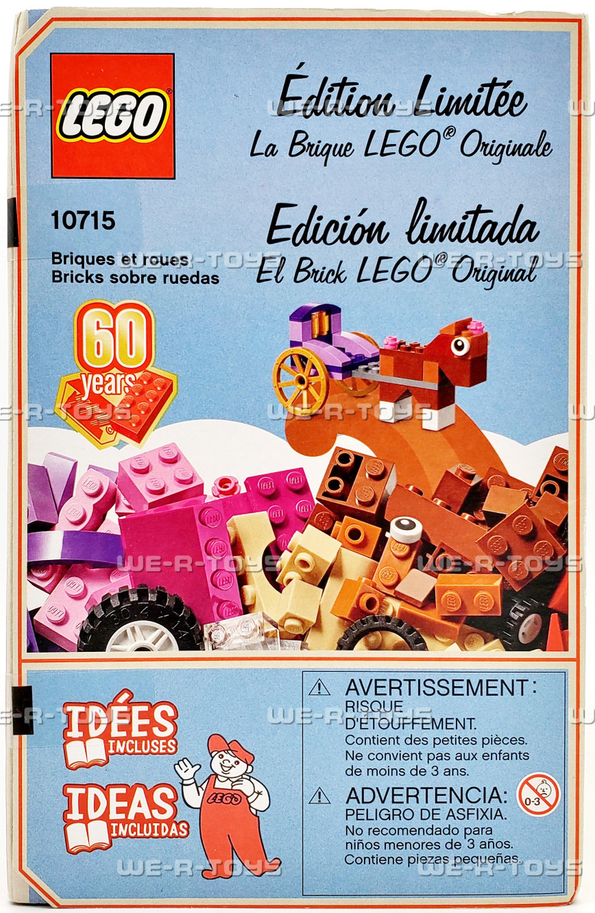LEGO Classic Bricks on a Roll 60th Anniversary 442 Piece Building