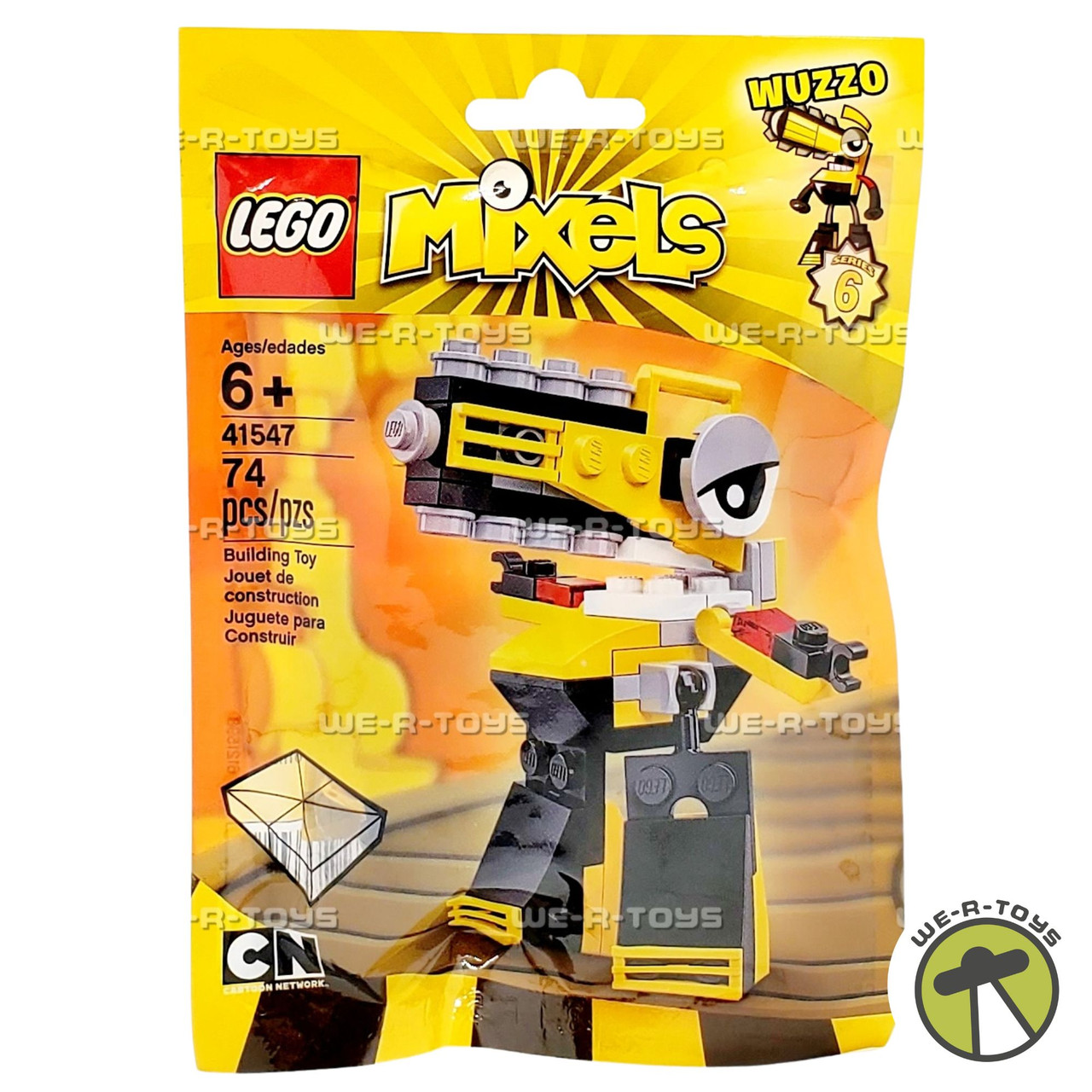 LEGO Mixels Wuzzo 74 Piece Building Kit 41547 - We-R-Toys