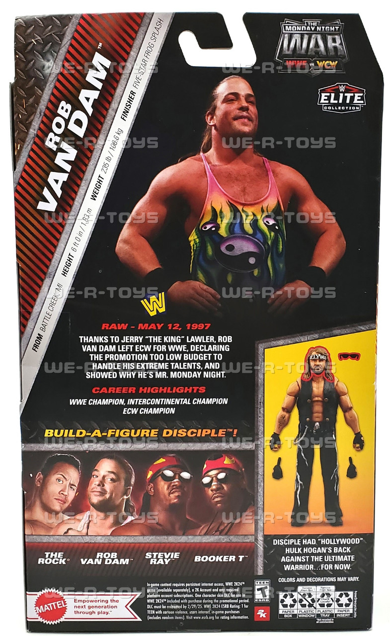 WWE vs WCW Elite Colection Monday Night War Rob Van Dam