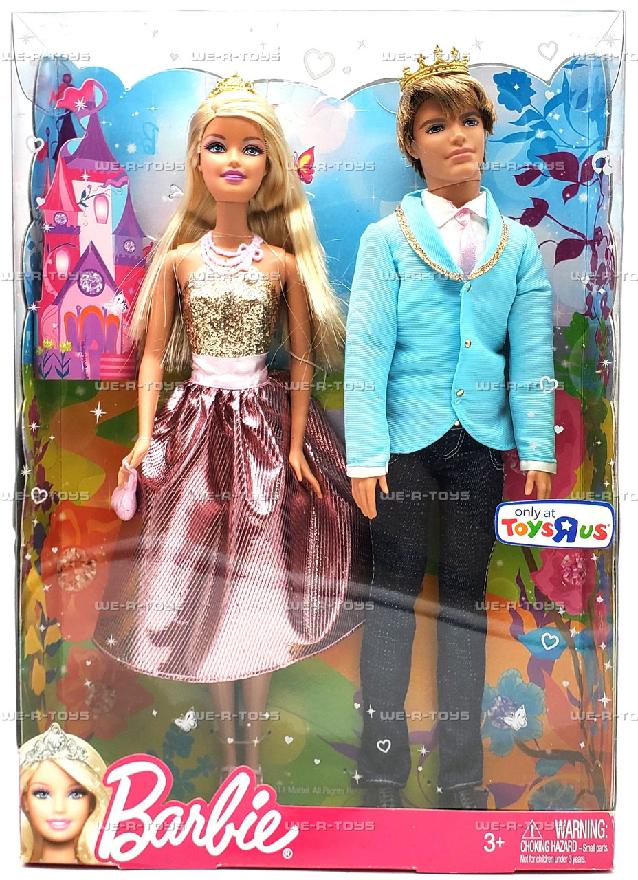 Barbie Fairytale Magic Barbie and Ken Dolls 2011 Mattel #Y3017
