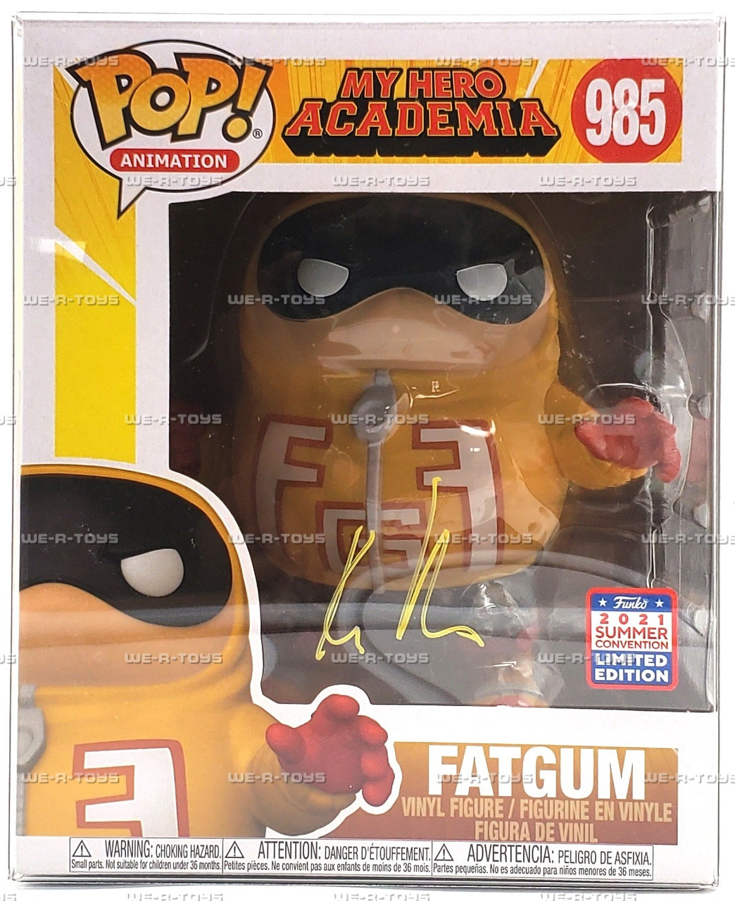 FUNKO - FUNKO POP!  ヒロアカ　ファットガム　ベースボール　メタリック限定 Amazon.com: My Hero Academia POP! Super FATGUM (Metallic