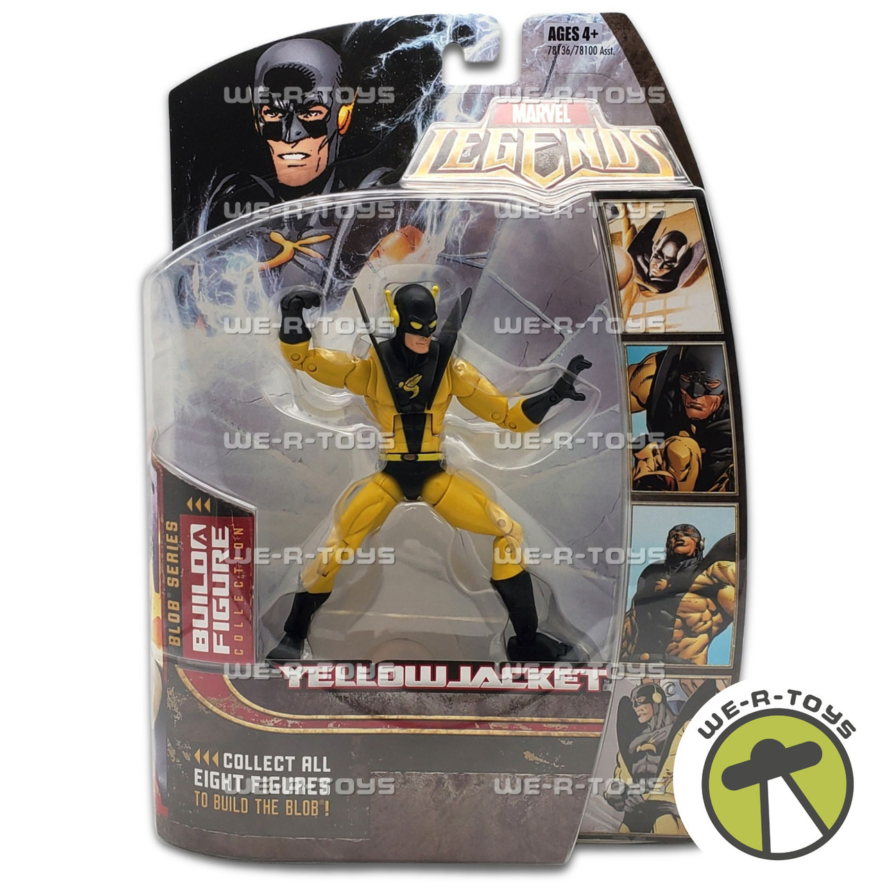 Marvel Legends Yellowjacket Blob Series Build A Figure Collection