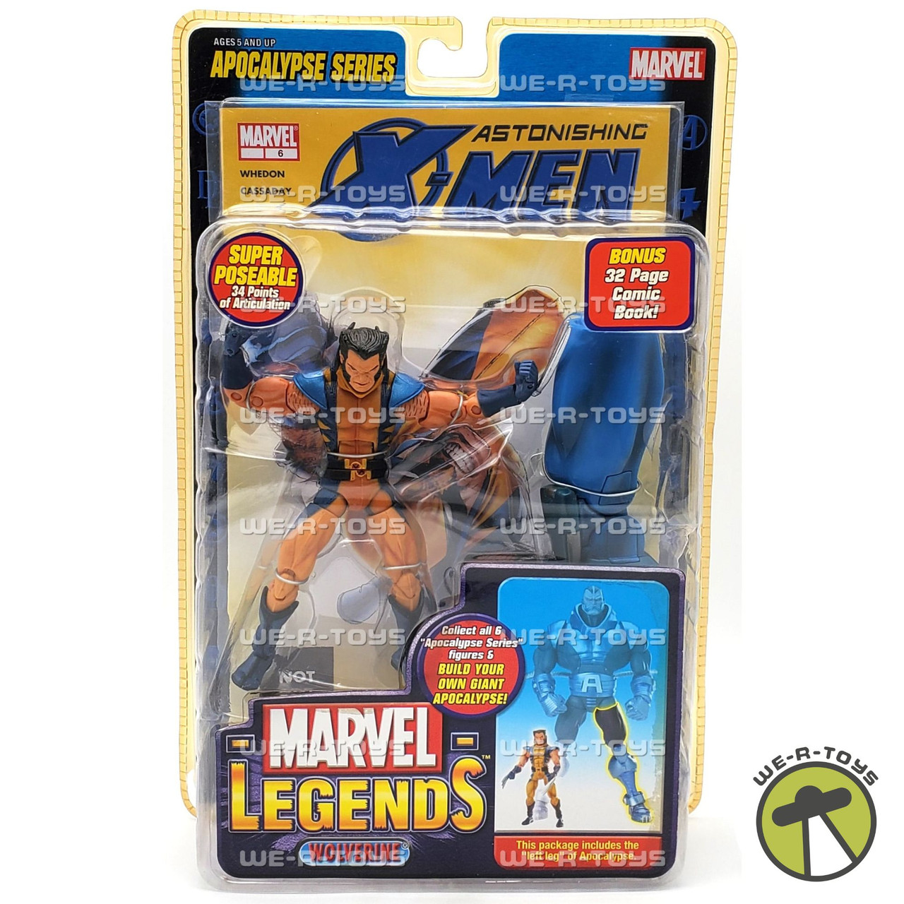 Marvel Legends Astonishing X-Men Wolverine Figure Apocalypse