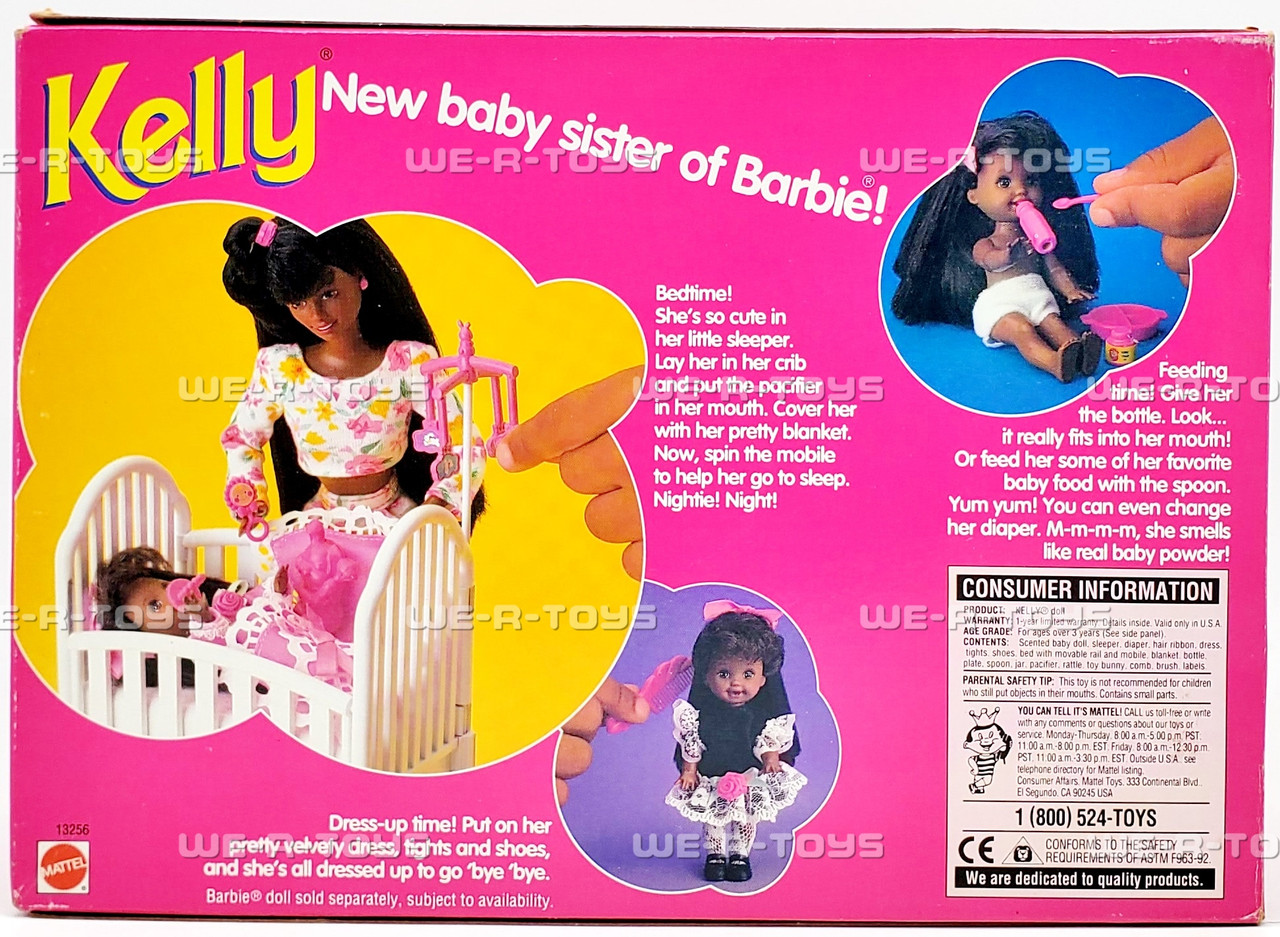 Kelly Doll AA New Baby Sister of Barbie 1994 Mattel 13256 We-R-Toys