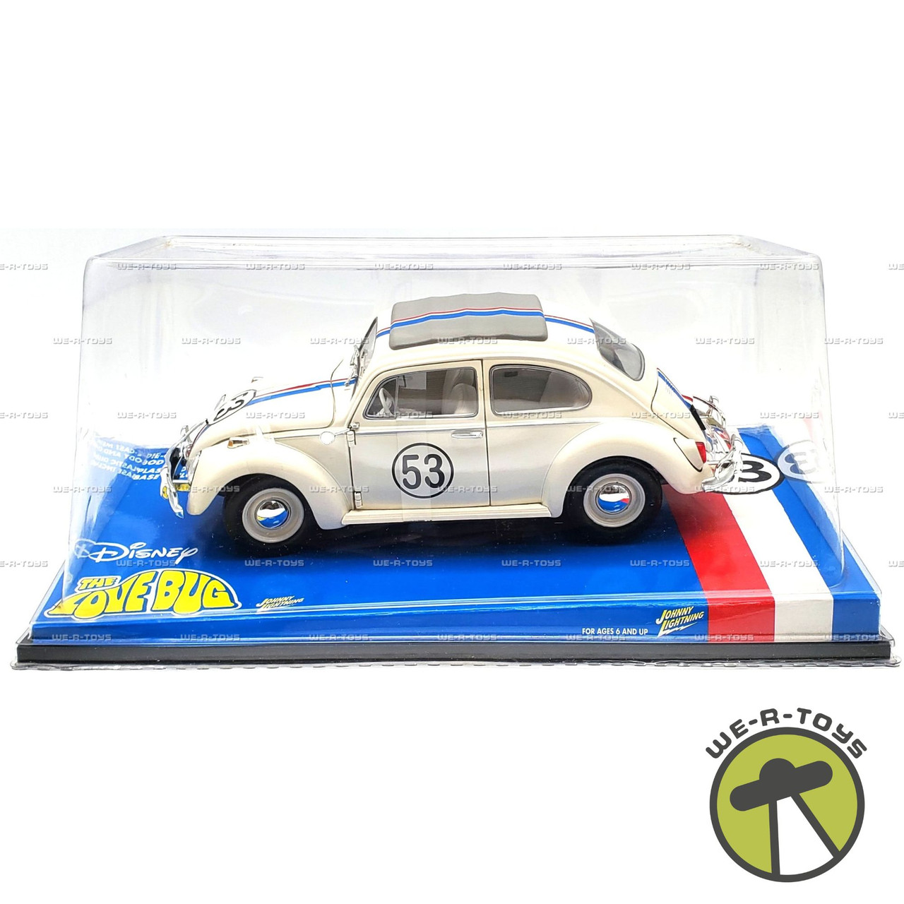 Disney The Love Bug 53 Die Cast 1:18 Scale Car 2003 Johnny