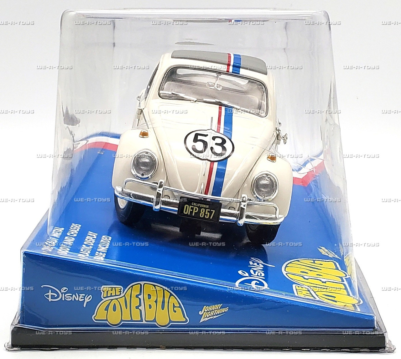 Disney The Love Bug 53 Die Cast 1:18 Scale Car 2003 Johnny