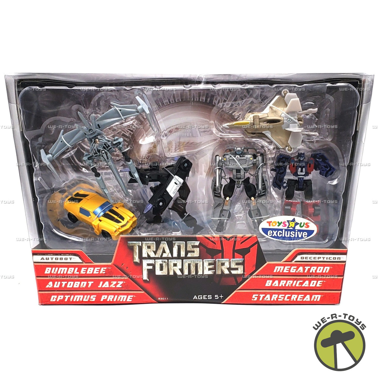 Transformers Battle for the Allspark Legends 6-Pack Figures 2007