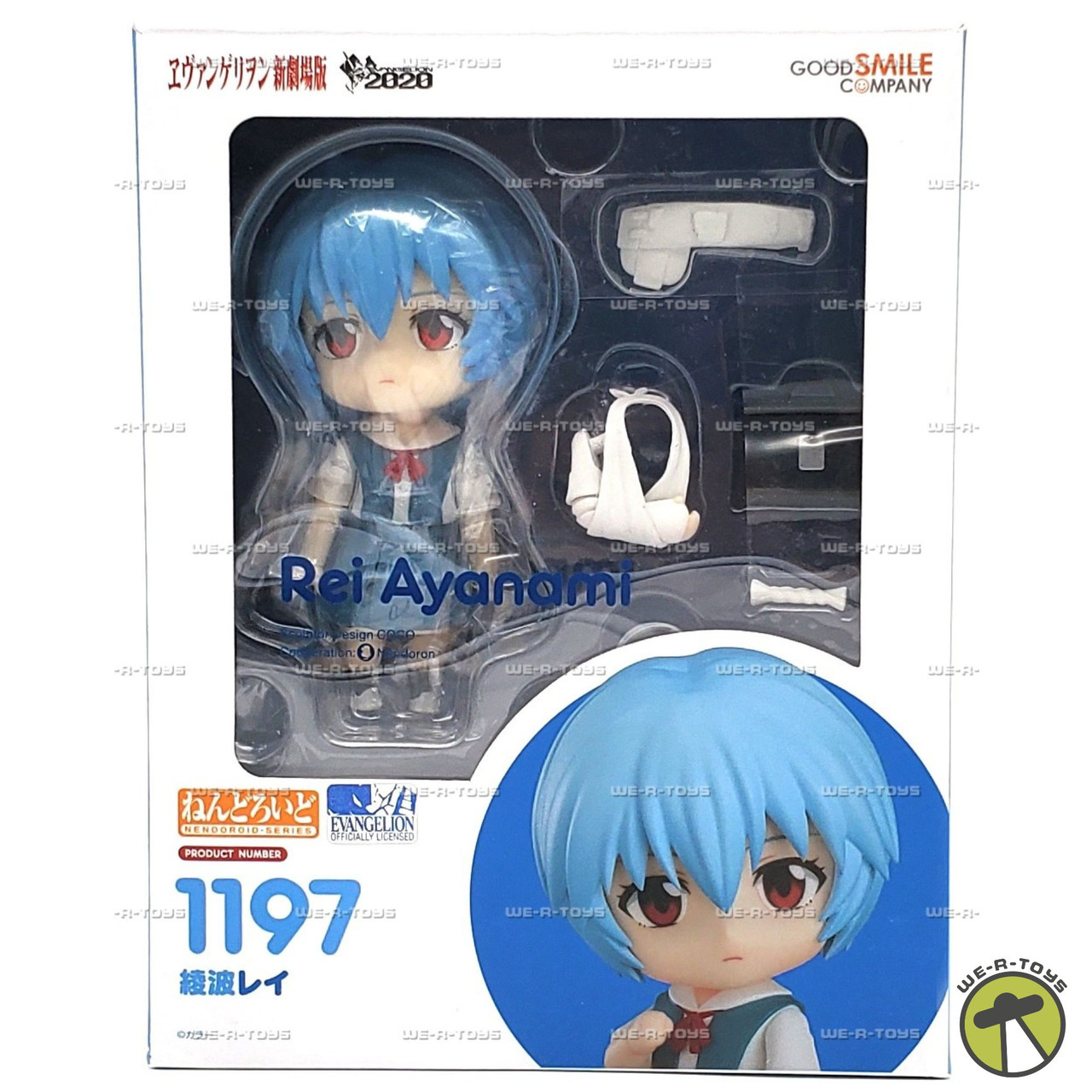 Rebuild of Evangelion Rei Ayanami Nendoroid Figure Good Smile