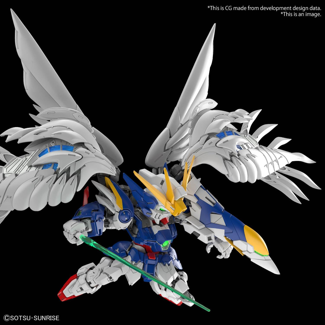 MGSD Wing Gundam Zero Endless Waltz Model Kit Bandai Hobby - We-R-Toys