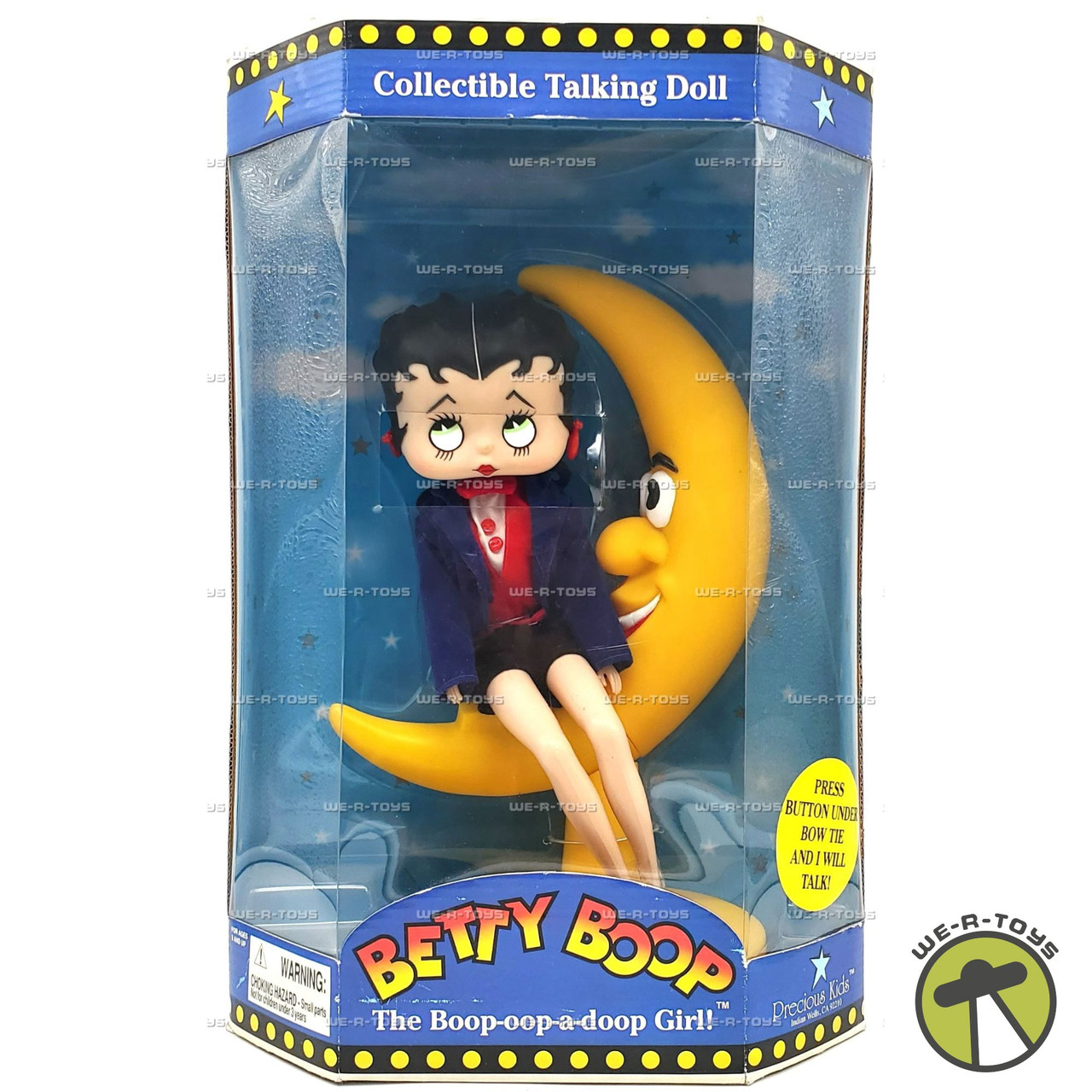 Betty Boop Collectible Talking Doll 1999 Precious Kids