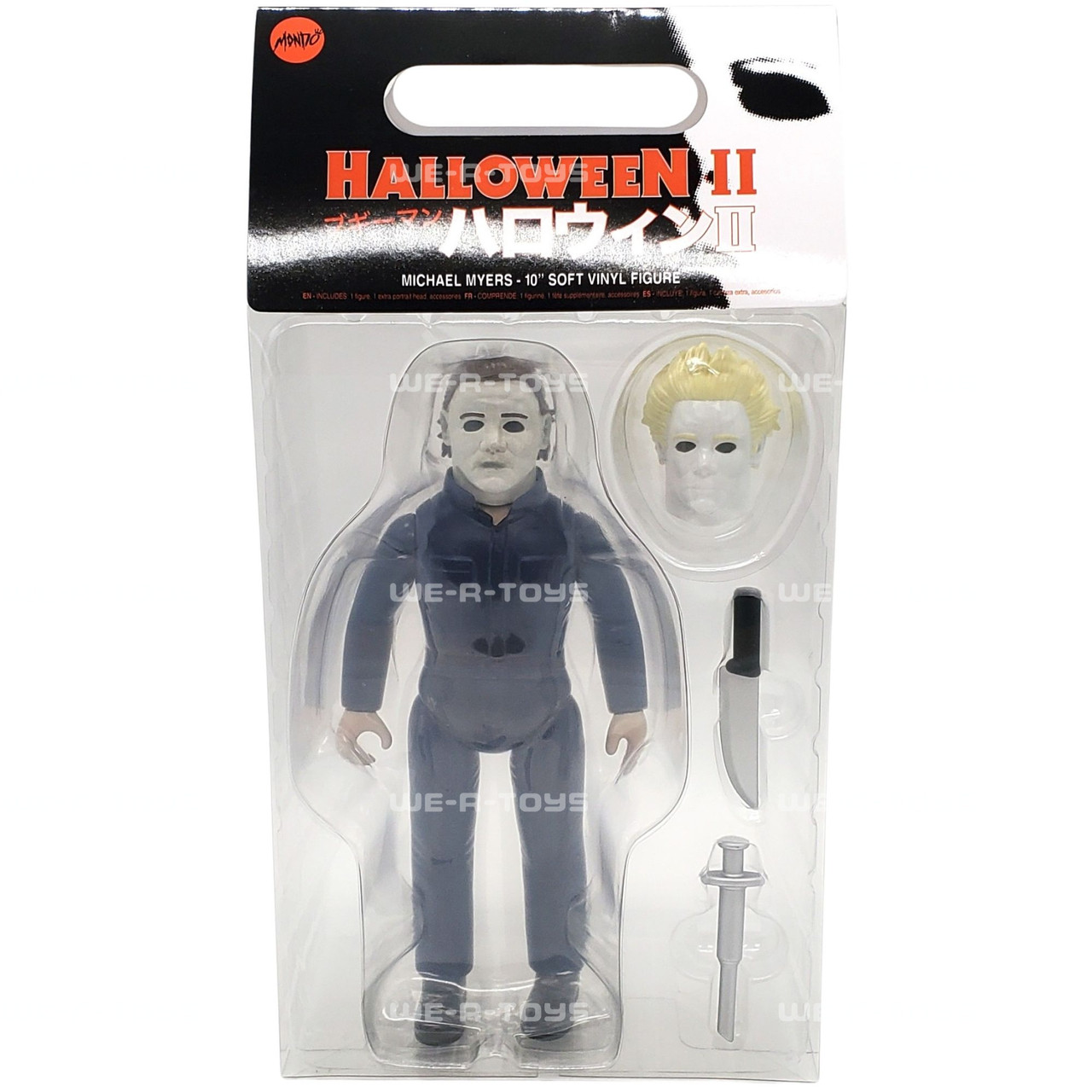 Halloween II Michael Myers 10 Inch Soft Vinyl Figure Mondo - We-R-Toys