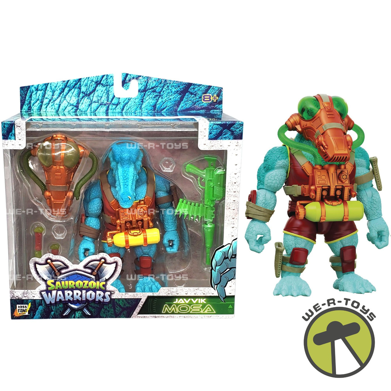 Saurozoic Warriors Wave 3 Javvik Mosa Mosasaurus Action Figure