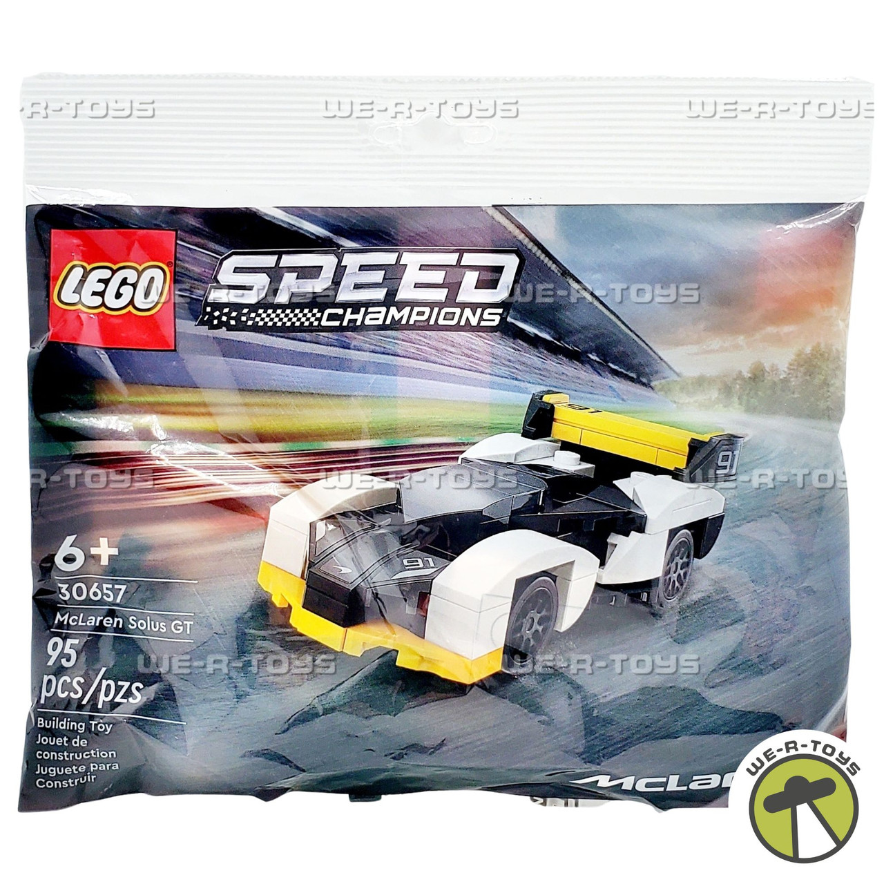 LEGO Speed Champions McLaren Solus GT 95 Piece Building Set 30657