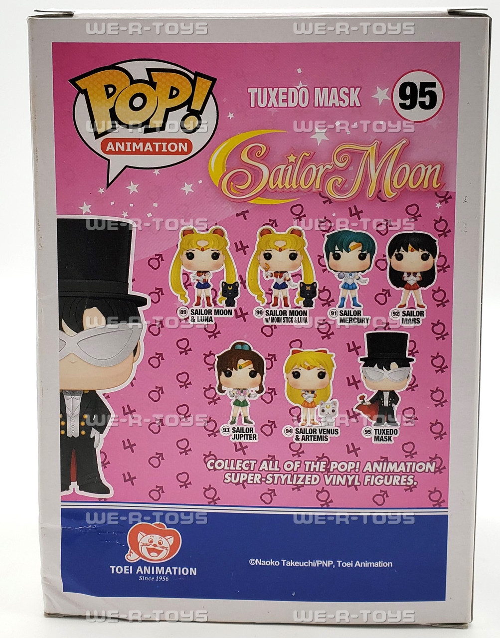 Funko POP! Vinylfigur: Sailor Moon – Tuxedo Mask, Ca. 9 Cm, Sammlerfigur In Fensterbox