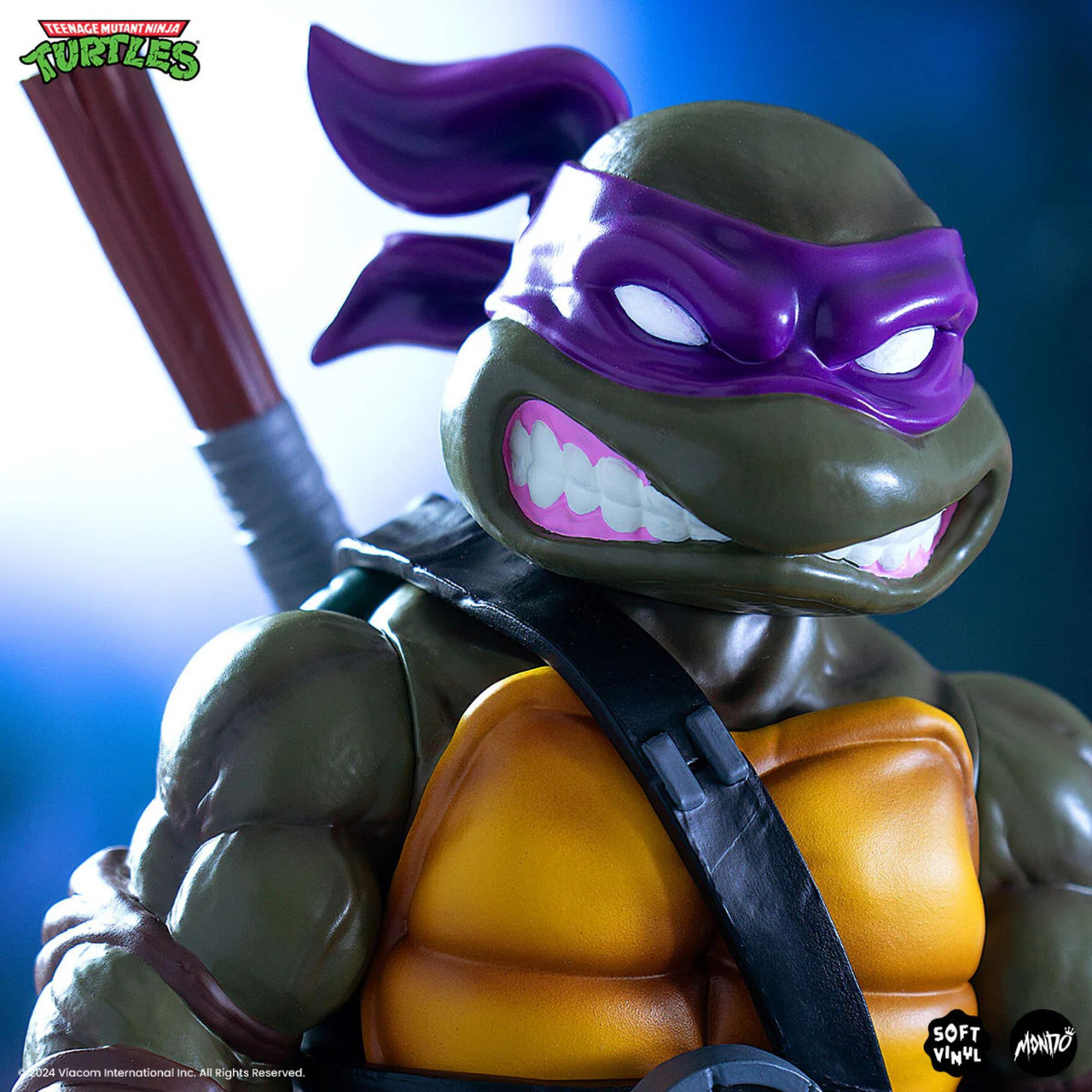 TMNT Donatello 8 Inch Soft Vinyl Action Figure Mondo - We-R-Toys