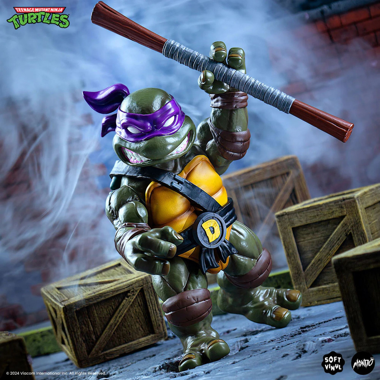 MONDO TMNT ニンジャ・タートルズ レオナルド ソフビ フィギュア Teenage Mutant Ninja Turtles - Leonardo Soft Vinyl Figure – Mondo