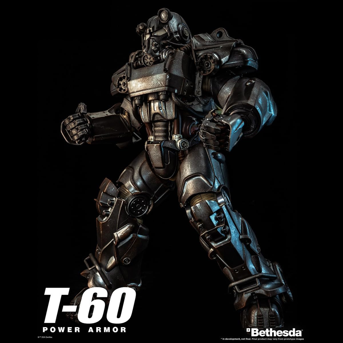 Fallout T-60 Power Armor 1/6 Scale Action Figure Threezero - We-R-Toys