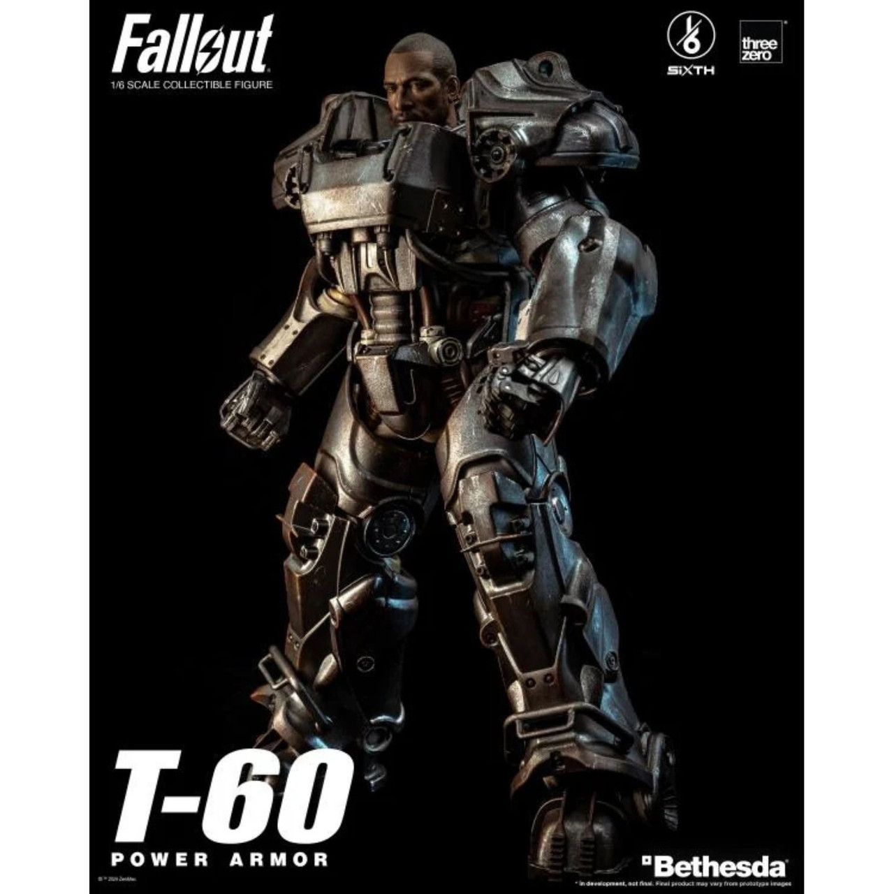 Fallout T-60 Power Armor 1/6 Scale Action Figure Threezero - We-R-Toys