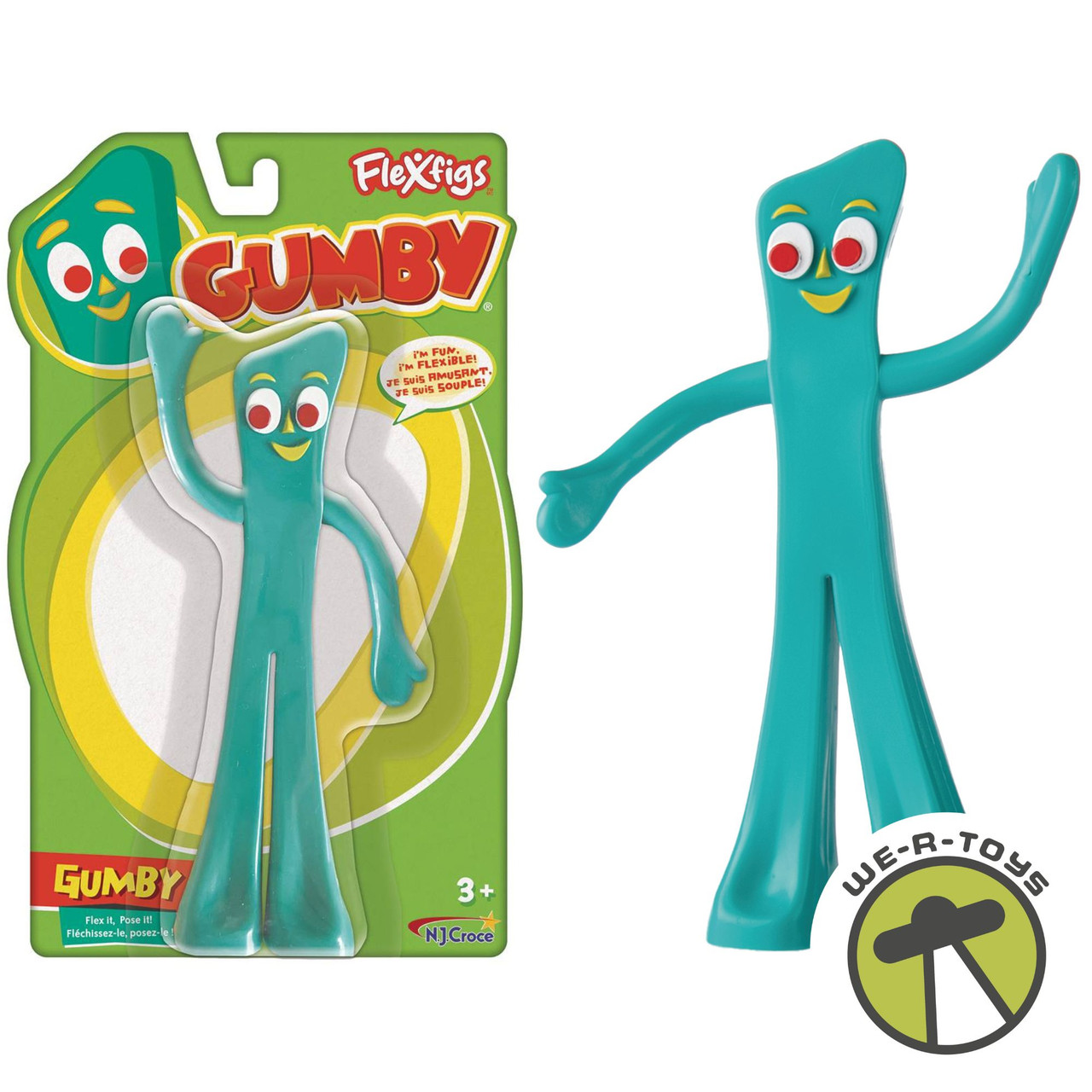 Flexfigs Gumby Bendable Figure The Canadian Group - We-R-Toys