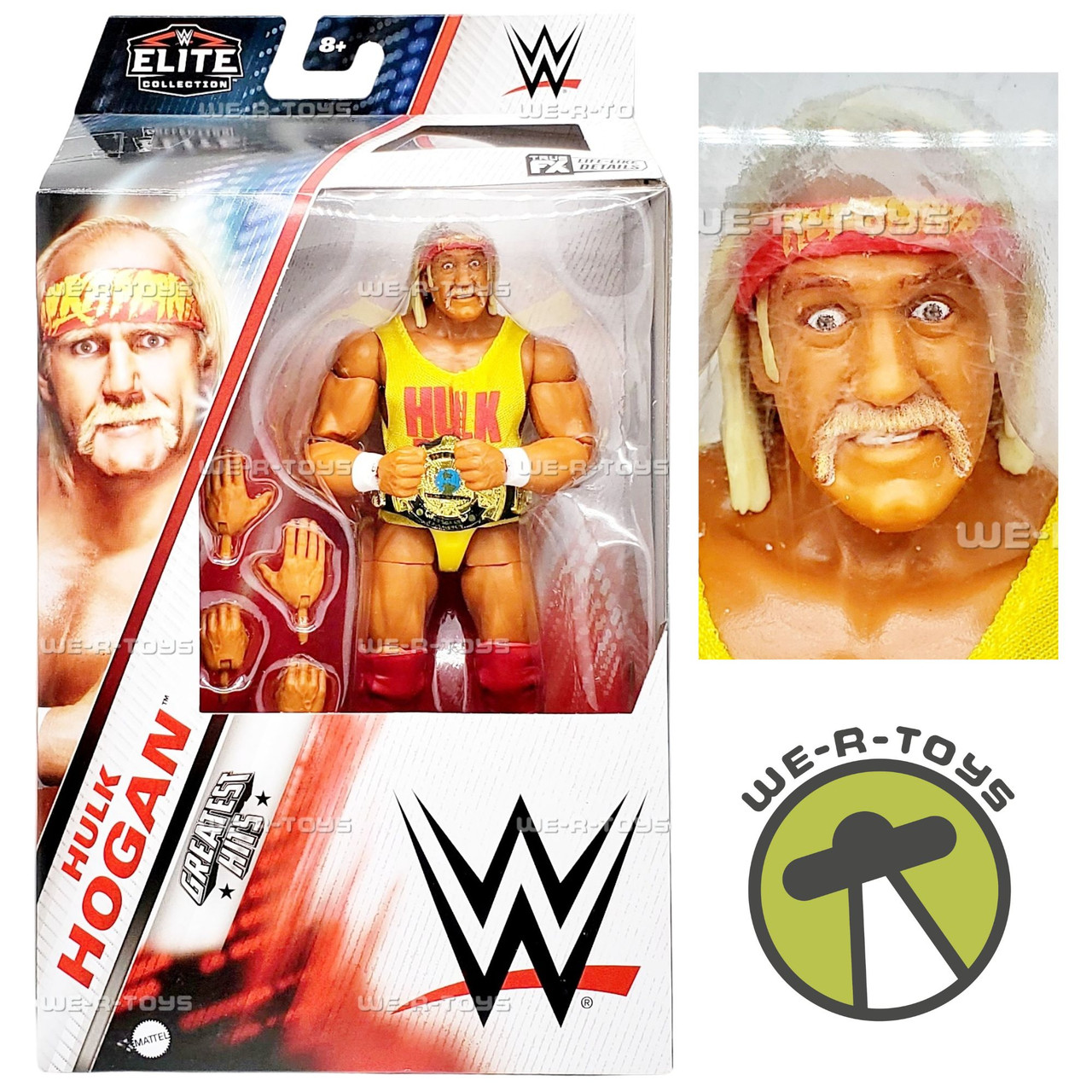 WWE HULK HOGAN Elite フィギュア Amazon.com: Mattel Hulk Hogan Elite Collection Action Figure