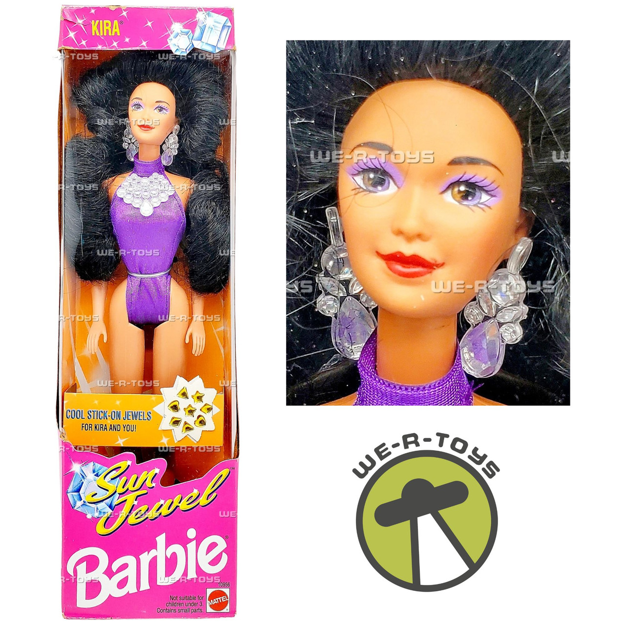 Barbie Sun Jewel Kira Doll with Stick On Jewels 1993 Mattel 10956