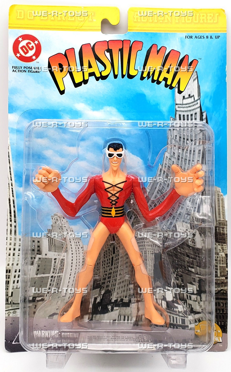 DC Direct Plastic Man Fully Poseable Action Figure 1999 - We-R-Toys