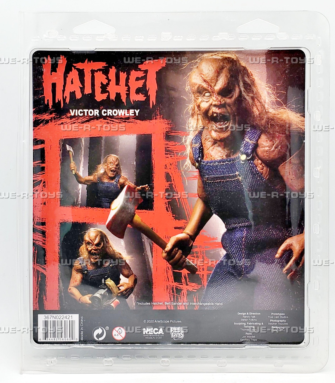 Hatchet Victor Crowley Clothed Action Figure 2020 NECA 56060