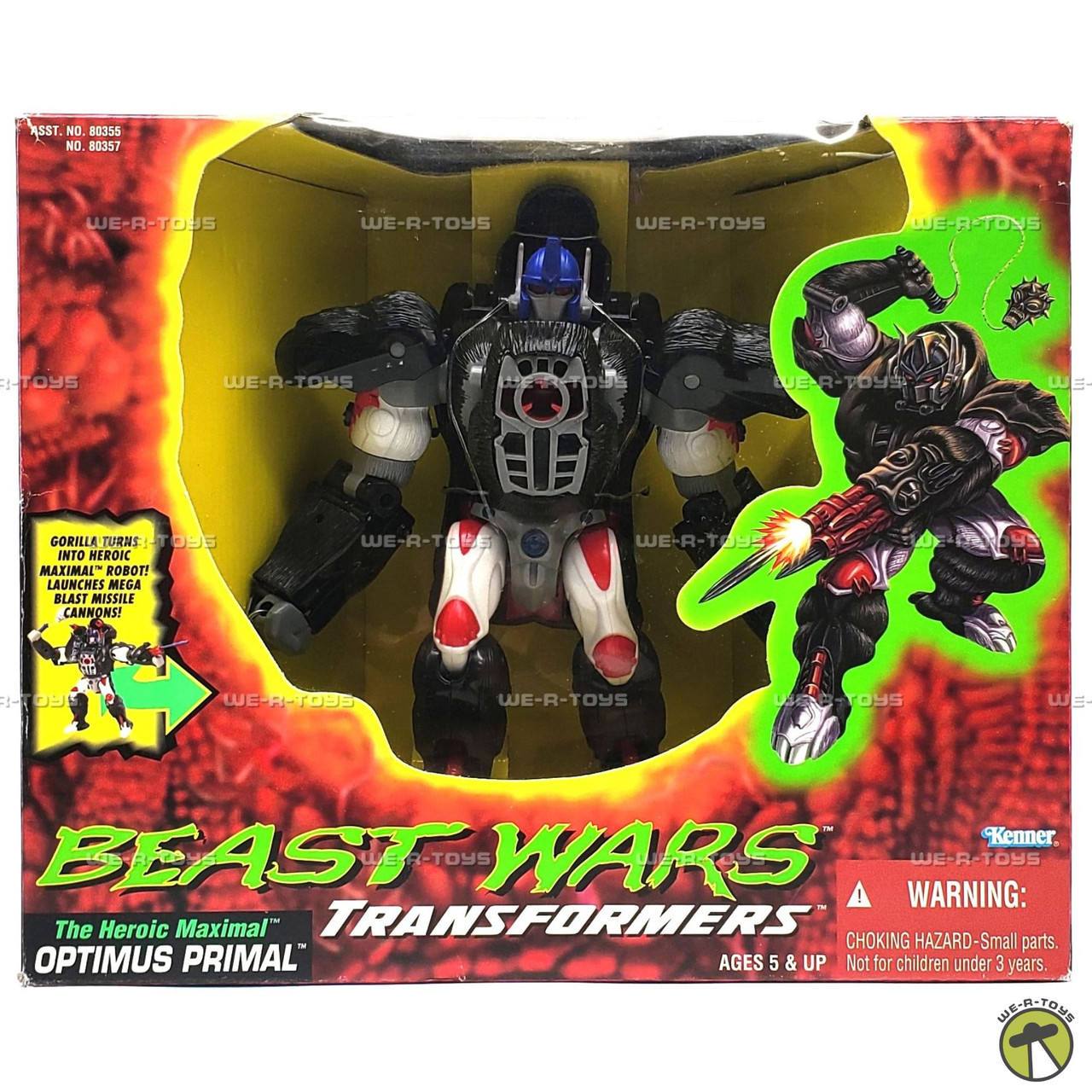Transformers Beast Wars Heroic Maximal Optimus Primal Fig Original