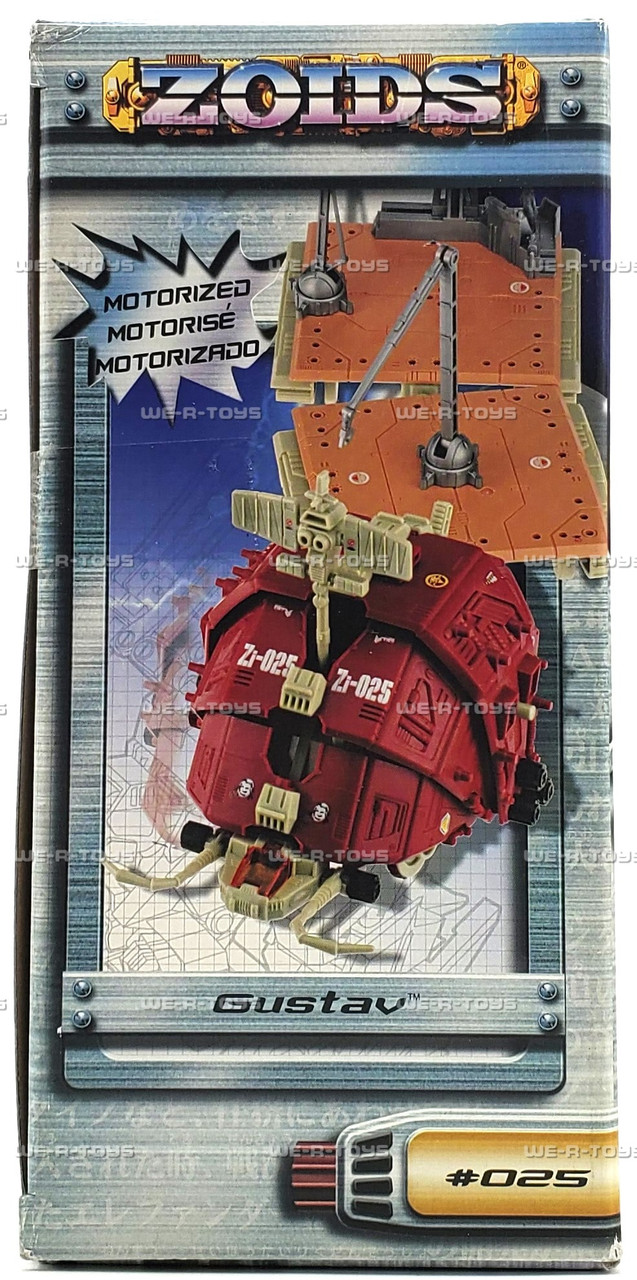 Zoids #025 Gustav Action Figure Model Kit 1:72 Scale 2002 Hasbro