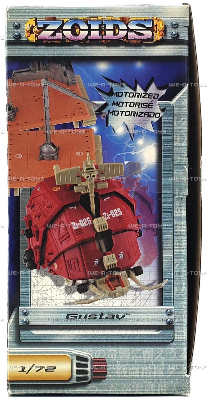 Zoids #025 Gustav Action Figure Model Kit 1:72 Scale 2002 Hasbro