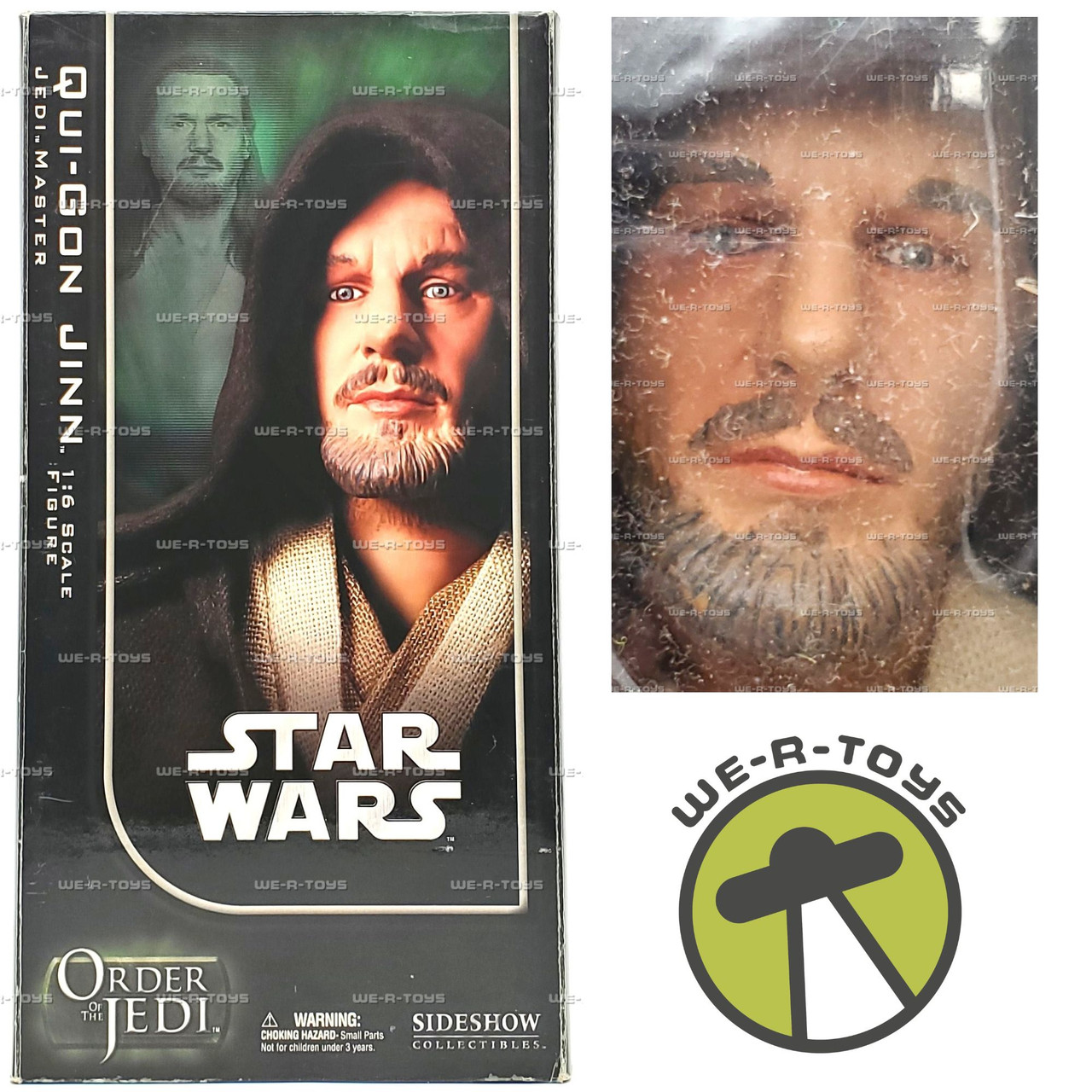 Star Wars Order of the Jedi Qui-Gon Jinn 1:6 Scale 2006 Action