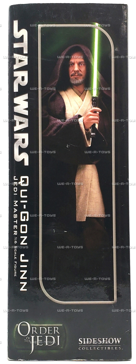 Star Wars Order of the Jedi Qui-Gon Jinn 1:6 Scale 2006 Action