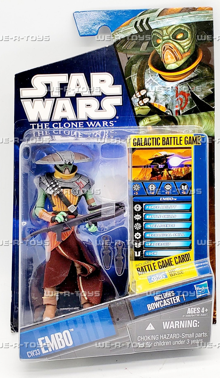 Star Wars The Clone Wars Embo Action Figure 2010 Hasbro