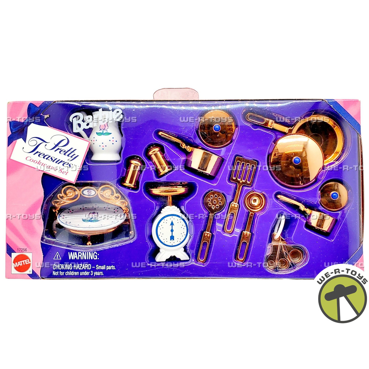 Barbie Pretty Treasures Cookware Set 1997 Mattel 17256 - We-R-Toys