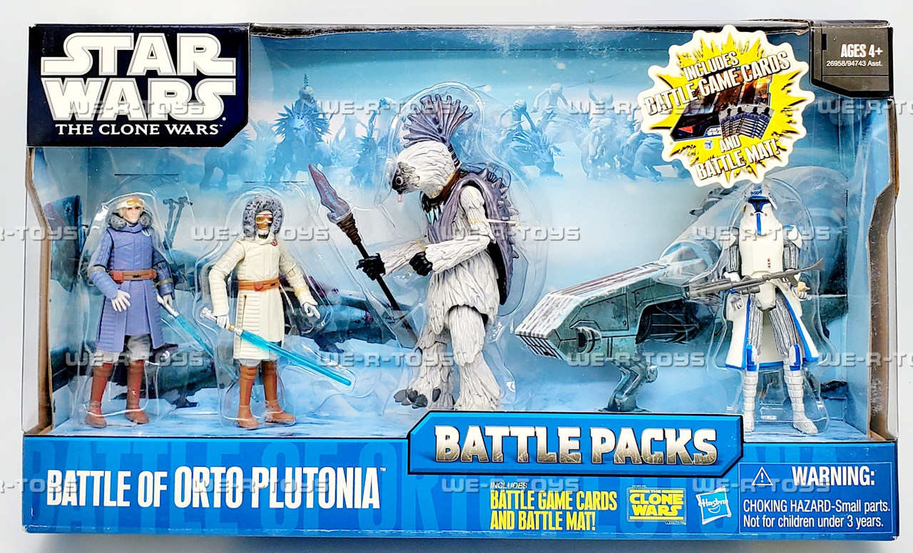Star Wars The Clone Wars Battle Packs Battle of Orto Plutoni