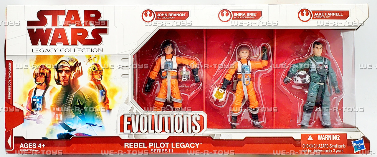 Star Wars Legacy Collection Evolutions Rebel Pilot Legacy Series