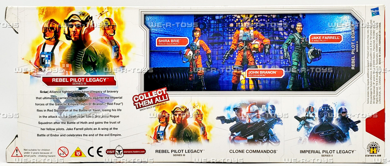 Star Wars Legacy Collection Evolutions Rebel Pilot Legacy Series