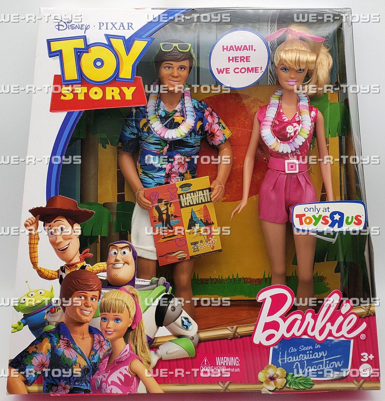 Barbie Disney Pixar Toy Story Hawaiian Vacation Doll Giftset 2010