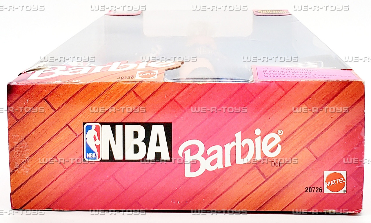 NBA Barbie New Jersey Nets Doll 1998 Mattel 20726 - We-R-Toys