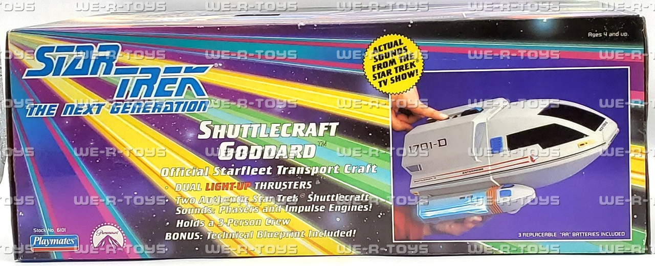 Star Trek The Next Generation Shuttlecraft Goddard 1992 Playmates