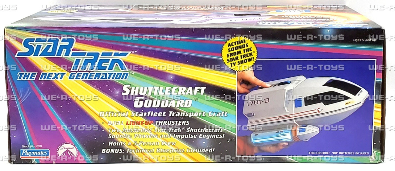 Star Trek The Next Generation Shuttlecraft Goddard 1992 Playmates