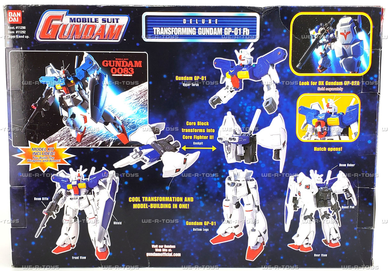 Mobile Suit Gundam Deluxe Transforming Gundam GP-01 Fb