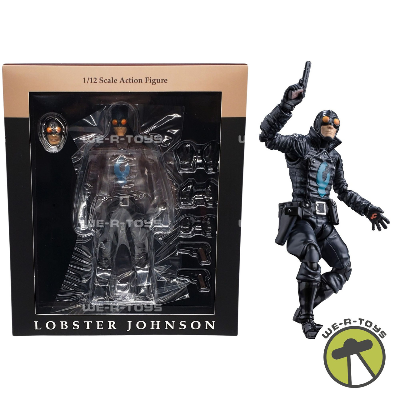 Hellboy Lobster Johnson 1/12 Scale Action Figure 1000 Toys