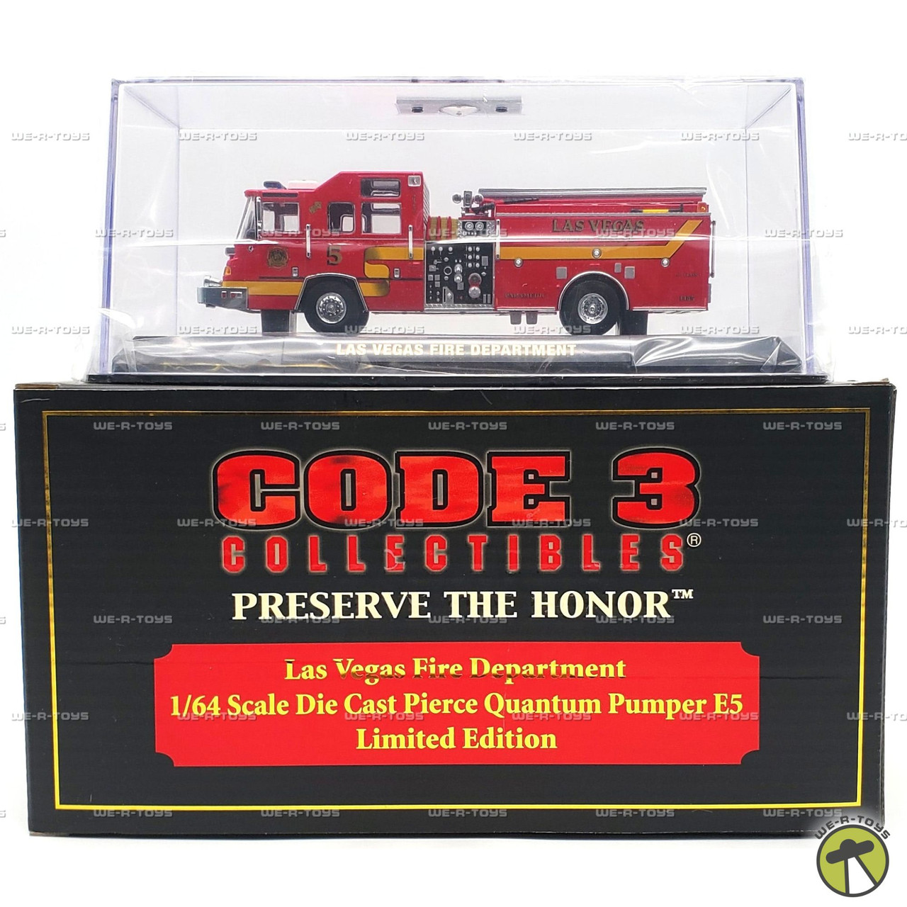 激レア！CODE3 ラスベガス 消防車PierceQuantumPumperE5 激レア！CODE3