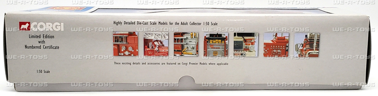 Corgi Collectible Fairfax County E-One Sidemount Vehicle Limited