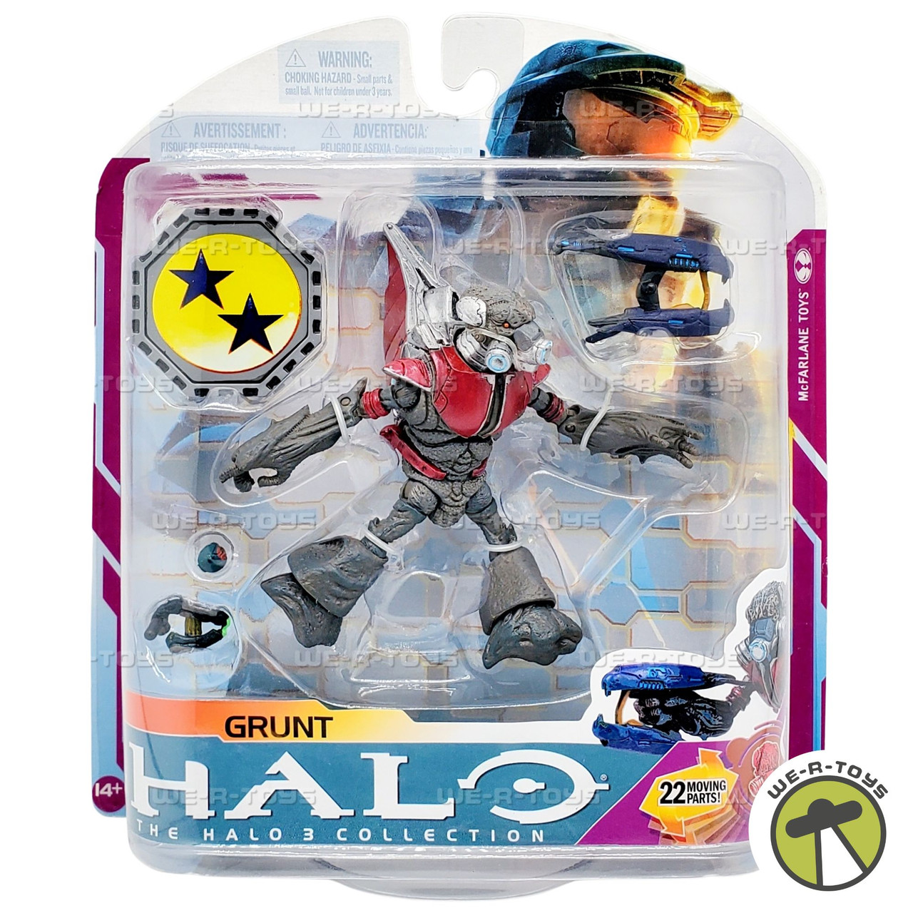 Halo Wave 3 Series 6 Grunt Action Figure 2009 McFarlane Toys 18464