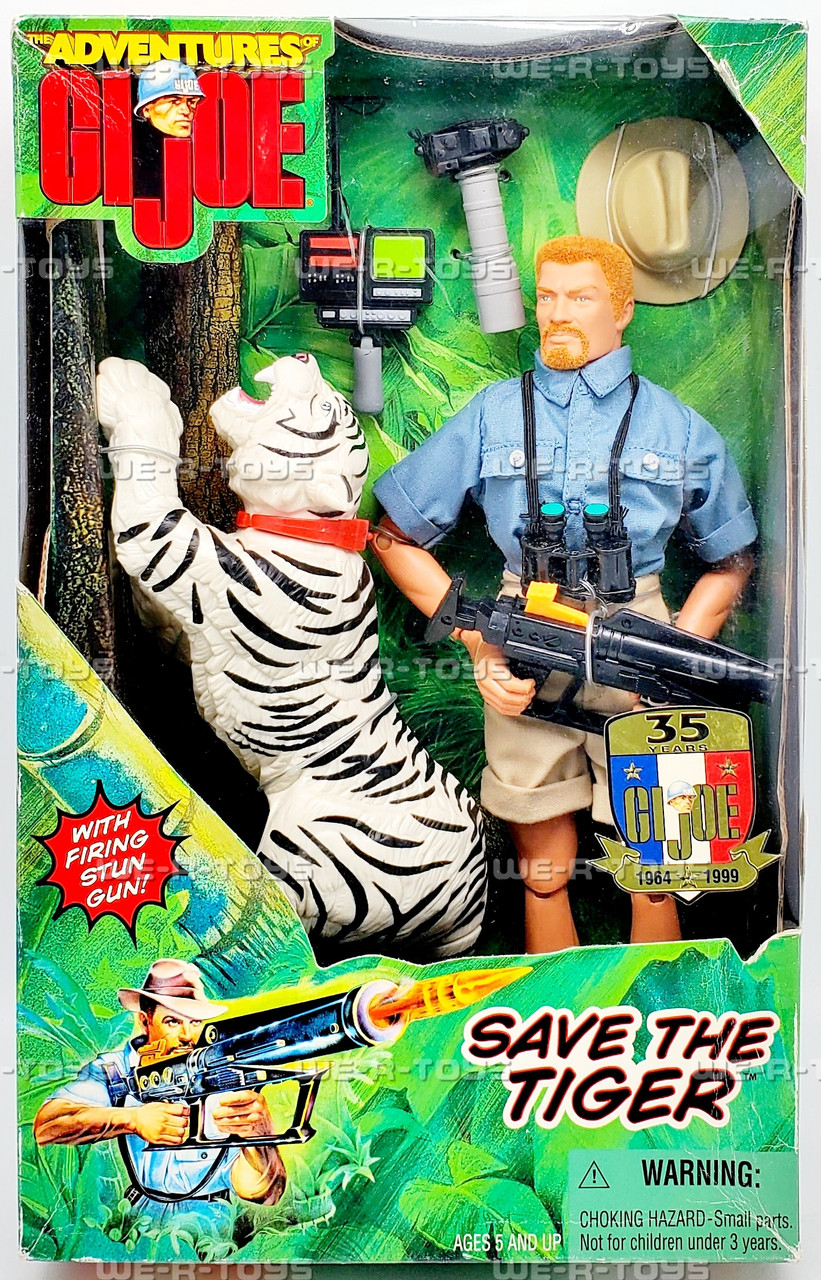 The Adventures of G.I. Joe Save The White Tiger Action Figure 1999