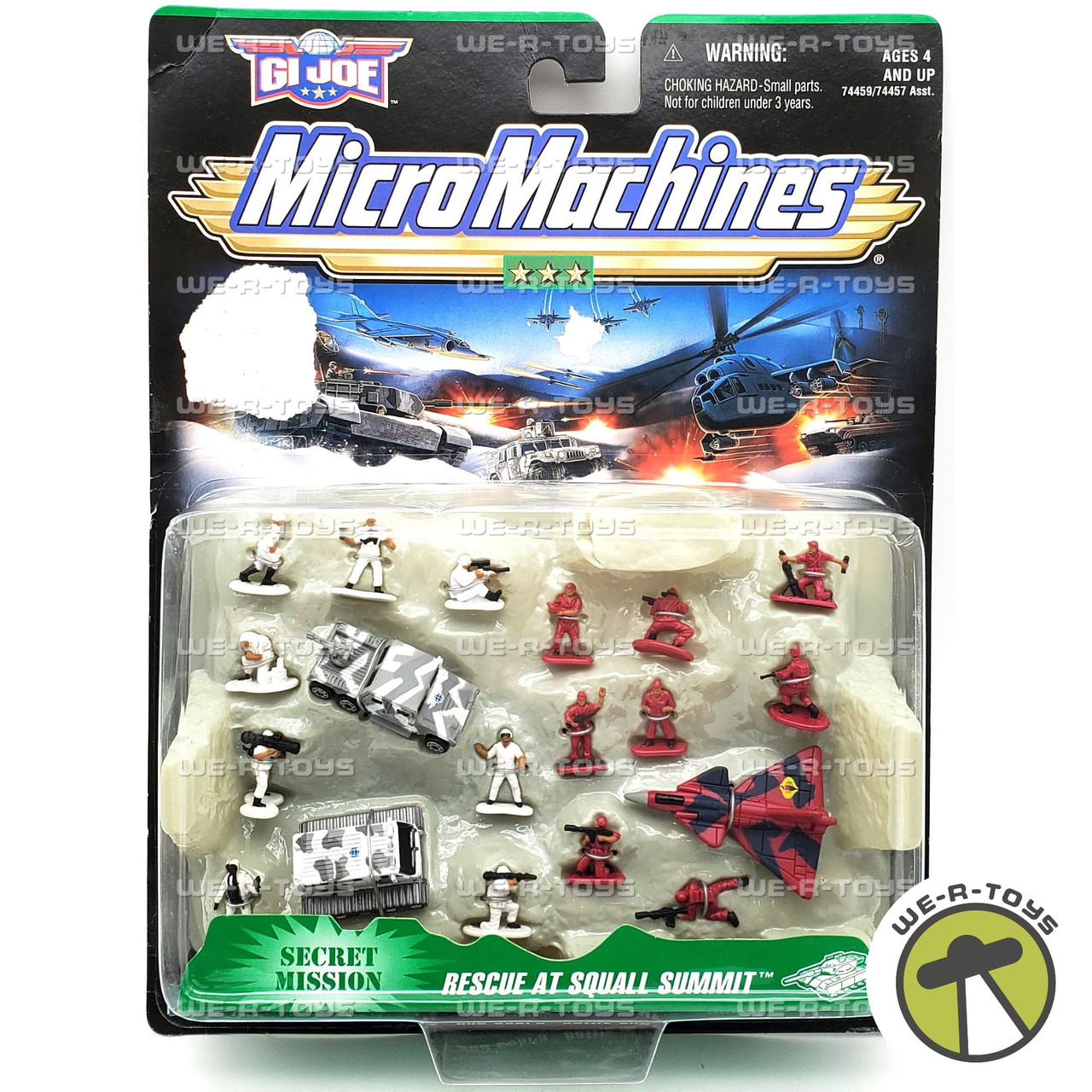 GI Joe Micro Machines Secret Mission Rescue at Squall Summit 1999