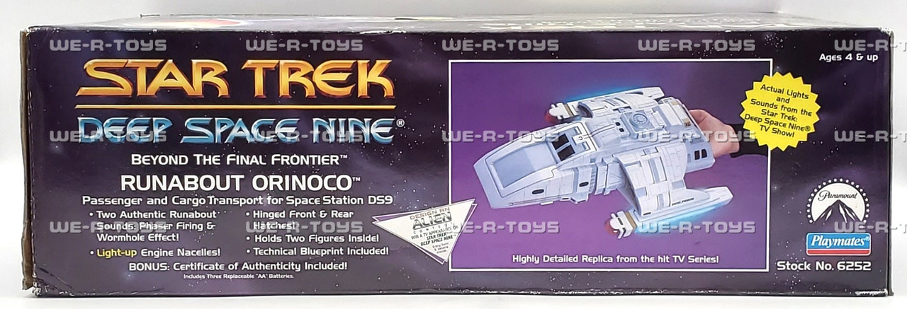 Star Trek Deep Space Nine Runabout Orinoco Vehicle 1994